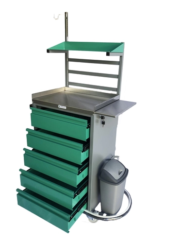 Carro de Paro 5 Cajones - Imagen 2